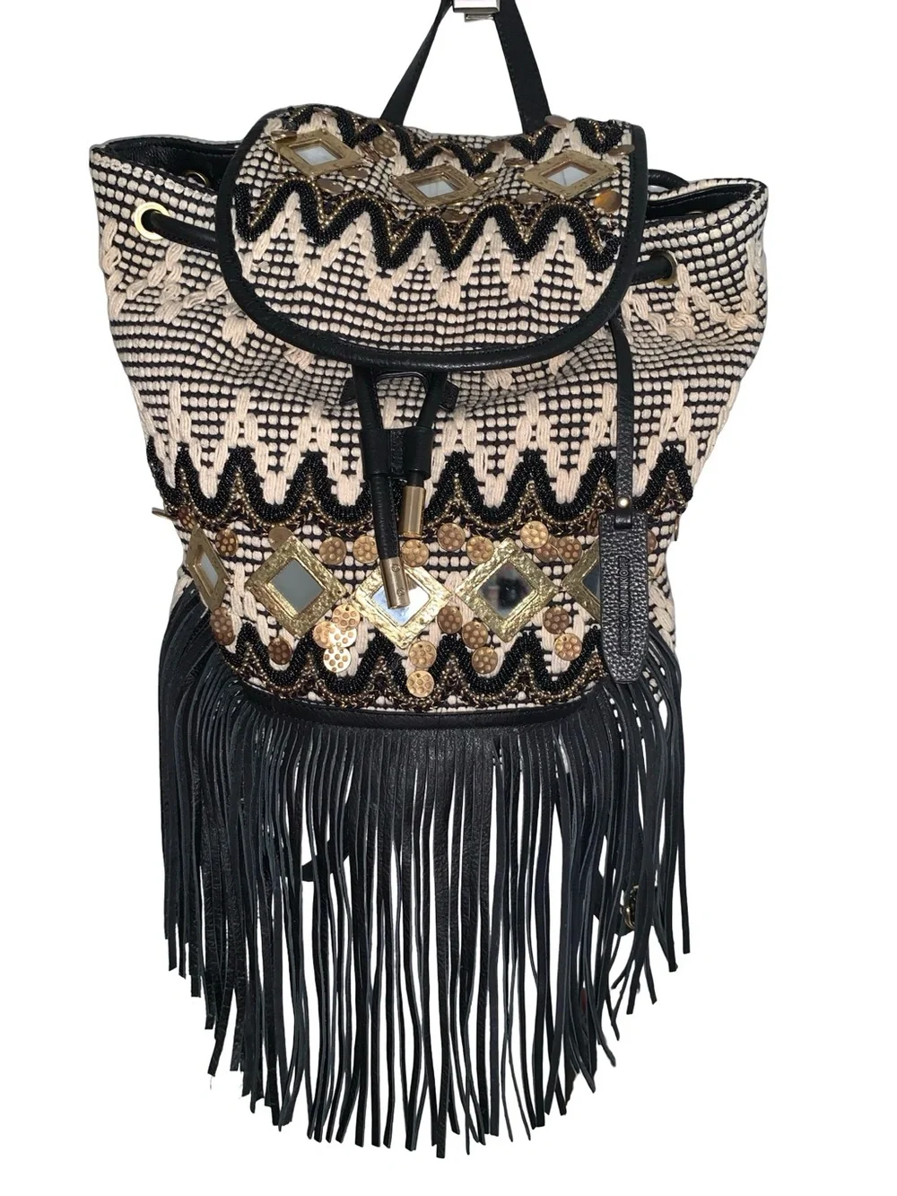 Rebecca Minkoff Julian Fringe Boho Backpack